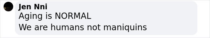 Comment on social media post saying aging is normal, highlighting human nature, with focus on Hulk Hogan&rsquo;s troubling new look at 71.