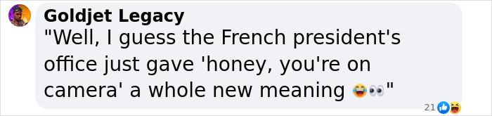 Comment revealing lip reader insight on what French President Emmanuel Macron&rsquo;s wife said after shoving incident.