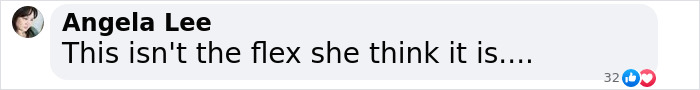 Comment by Angela Lee on social media post discussing bleeding and hospital update after extreme adult content creator event.