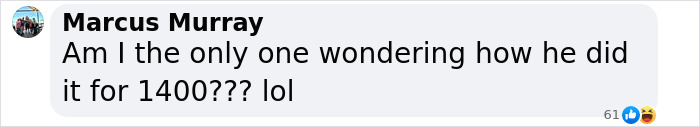 Screenshot of a Facebook comment questioning how a one-day family trip to Disney World cost 1400, sparking price debate. Screenshot of a Facebook comment questioning how a one-day family trip to Disney World cost 1400, sparking price debate.
