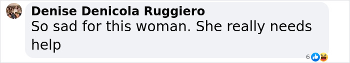 Comment reading So sad for this woman, expressing concern likely related to Kanye West's friend and Bianca Censori situation.