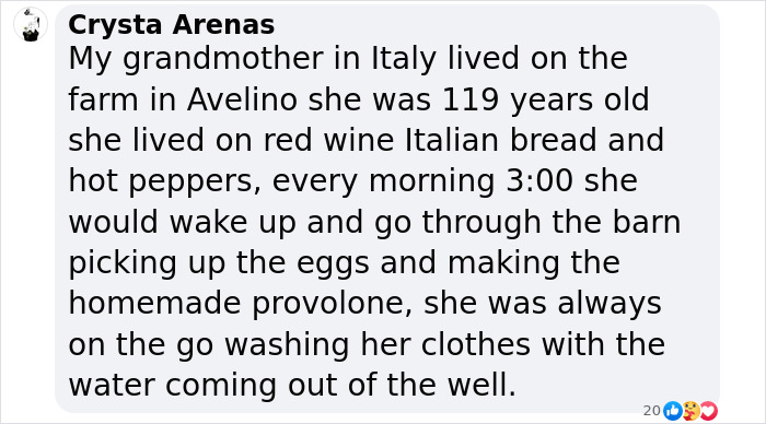 Comment about 115-year-old lady becoming world's oldest human, sharing her secret of never arguing for longevity.