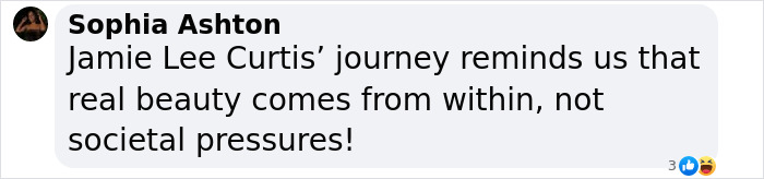 Jamie Lee Curtis sharing her experience with an embarrassing cameraman remark that led to plastic surgery at 25. Jamie Lee Curtis sharing her experience with an embarrassing cameraman remark that led to plastic surgery at 25.