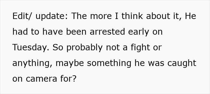 Text message conversation discussing a boyfriend disappearing the day before a planned vacation flight.