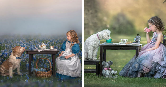 I Photographed 15 Tender Moments Between Children And Their Animal Friends