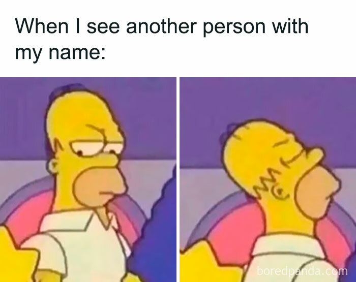 Homer Simpson looking suspicious then relaxed, illustrating funny posts about people barely holding it together.