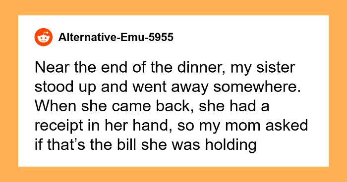 Person Finds Out After Dinner That They’re “Treating The Table,” Refuses To Pay