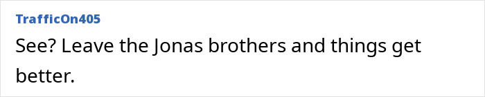 Text post with message: See? Leave the Jonas brothers and things get better, related to Sophie Turner Sends Fans Into Frenzy Muscular Snaps. Text post with message: See? Leave the Jonas brothers and things get better, related to Sophie Turner Sends Fans Into Frenzy Muscular Snaps.