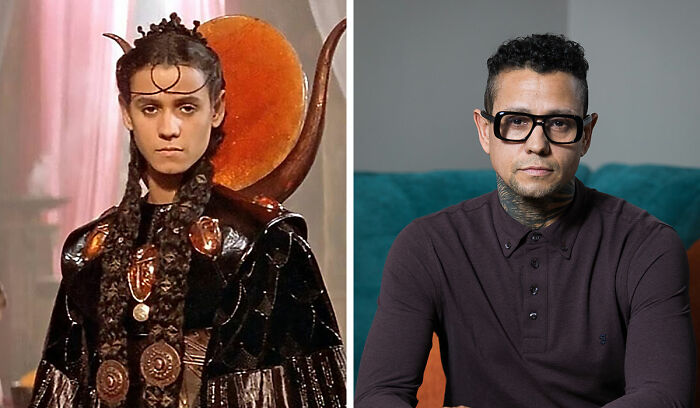 90s celebrities pictured in character costume and casual setting, highlighting stars who left Hollywood for a happy life away.