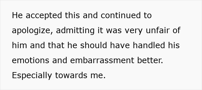 Text excerpt discussing apology and handling emotions related to stopping boyfriend&rsquo;s proposal at best friend&rsquo;s wedding.