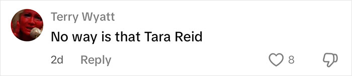 Comment on social media stating disbelief about 'American Pie' star's appearance in a recent interview. Comment on social media stating disbelief about 'American Pie' star's appearance in a recent interview.