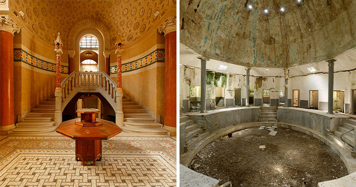 I Photographed 18 Grand Thermal Baths Now Left To Crumble With History