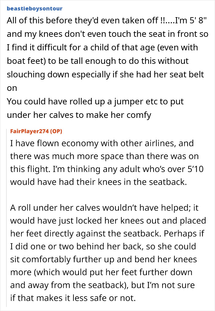 Mom defends her toddler mid-flight as angry passenger reacts to child’s fidgeting and limited legroom on the plane. Mom defends her toddler mid-flight as angry passenger reacts to child’s fidgeting and limited legroom on the plane.