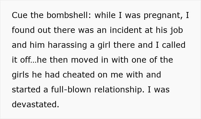 Text excerpt revealing woman finds cheating evidence after transferring ex’s phone data during pregnancy, sharing emotional impact. Text excerpt revealing woman finds cheating evidence after transferring ex’s phone data during pregnancy, sharing emotional impact.