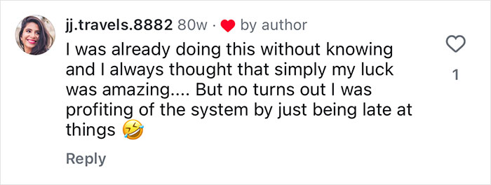Screenshot of a social media comment explaining a travel expert’s top tip for getting the best plane seat involves timing. Screenshot of a social media comment explaining a travel expert’s top tip for getting the best plane seat involves timing.