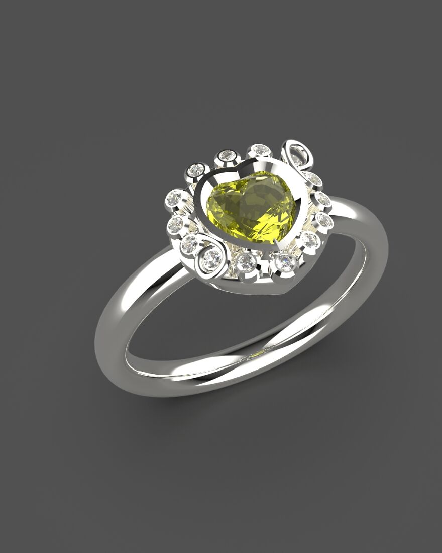 Geeky Conceptual Renders Of Jewelry Pieces I Made And Making Them In Real Life.