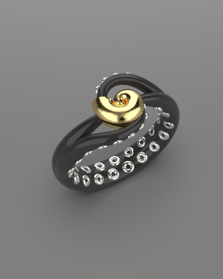 Geeky Conceptual Renders Of Jewelry Pieces I Made And Making Them In Real Life.