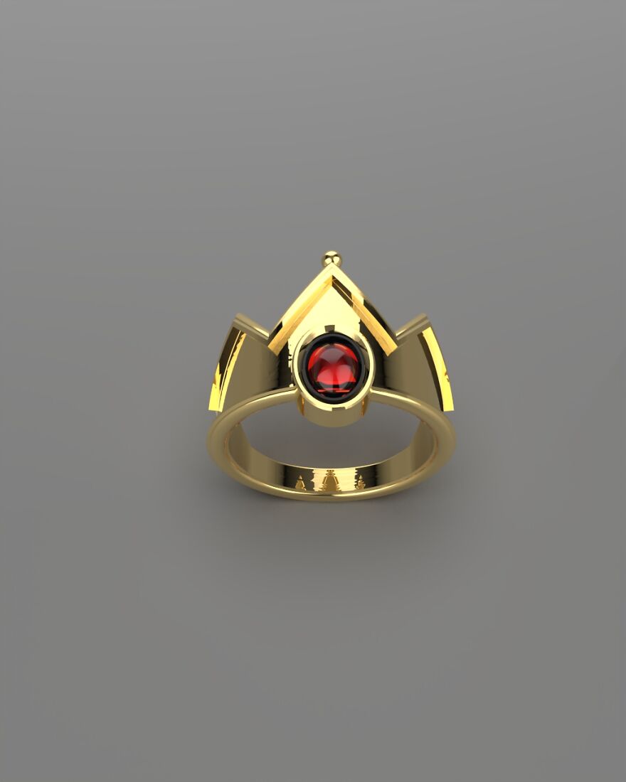 Geeky Conceptual Renders Of Jewelry Pieces I Made And Making Them In Real Life.