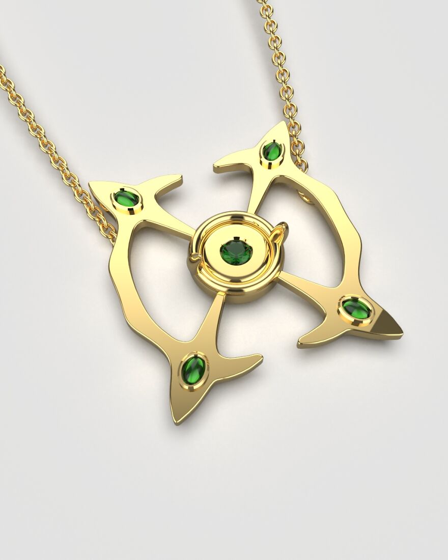 Geeky Conceptual Renders Of Jewelry Pieces I Made And Making Them In Real Life.
