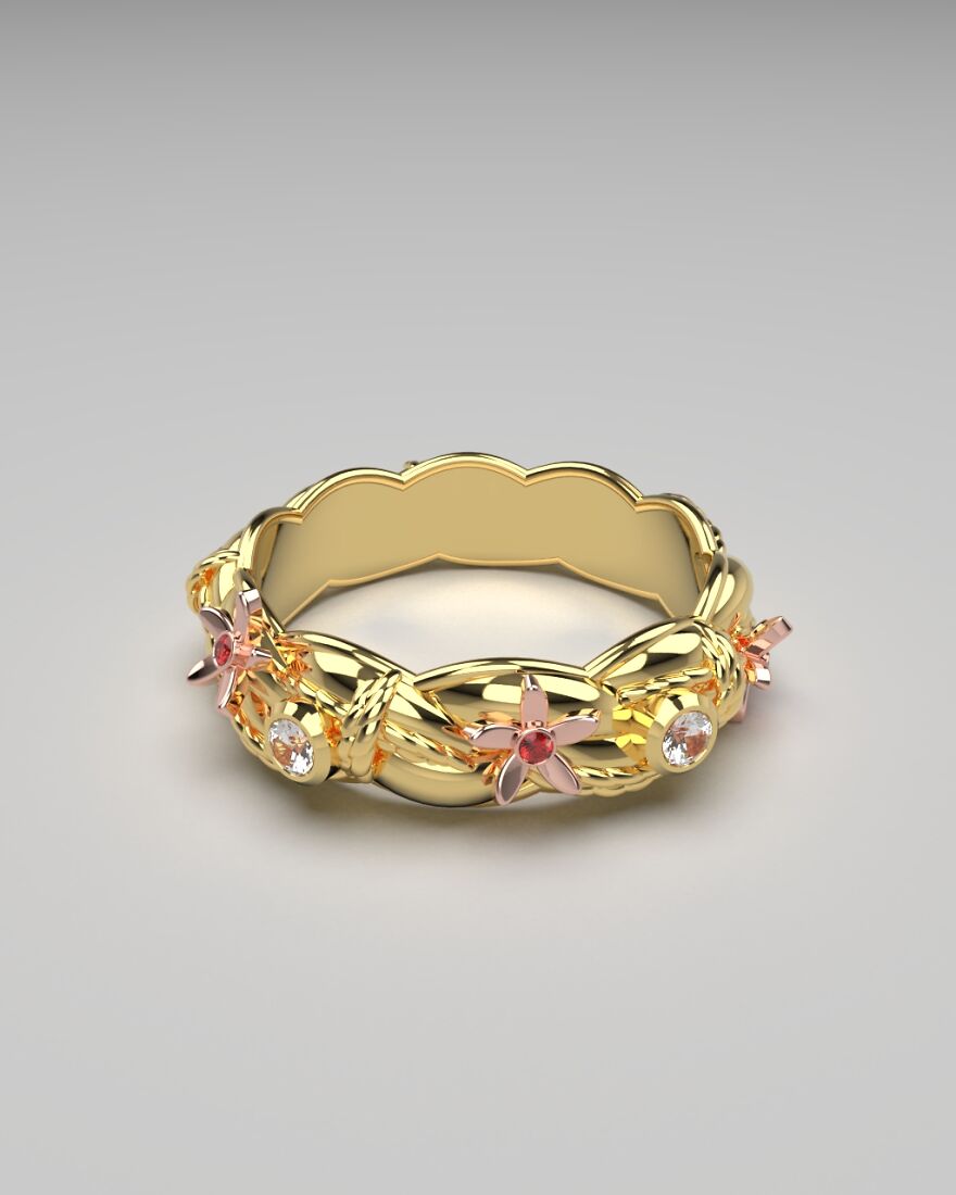 Geeky Conceptual Renders Of Jewelry Pieces I Made And Making Them In Real Life.