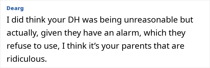 Text comment discussing a husband refusing to help check on elderly parents’ home, called too much by wife. Text comment discussing a husband refusing to help check on elderly parents’ home, called too much by wife.