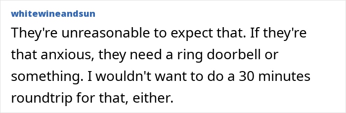 Text post discussing refusal to help check on elderly parents' home due to inconvenience and distance concerns. Text post discussing refusal to help check on elderly parents' home due to inconvenience and distance concerns.