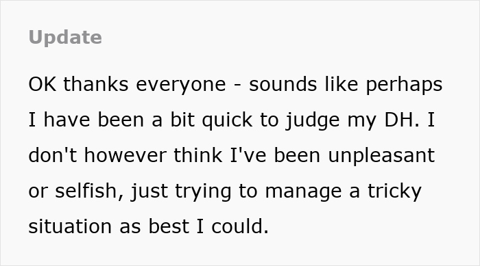 Text update about wife asking husband to help check on elderly parents, while he refuses due to feeling overwhelmed. Text update about wife asking husband to help check on elderly parents, while he refuses due to feeling overwhelmed.