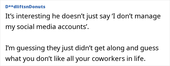 Screenshot of online comment discussing Walton Goggins reacting strongly to Aimee Lou Wood feud questions online.