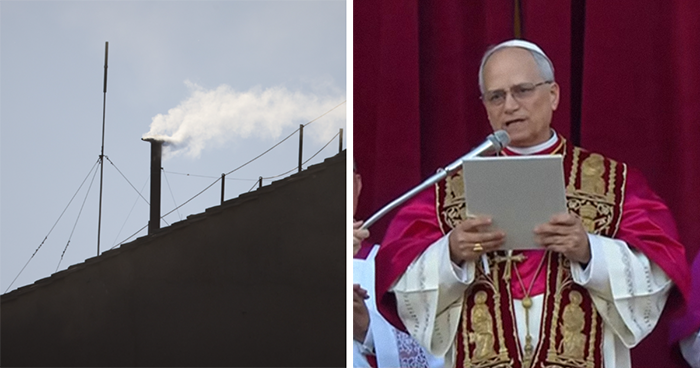 “Habemus Papam”: White Smoke Signals New Pope Has Been Chosen, Chicago-born Robert Prevost