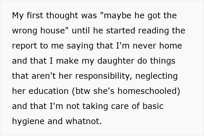 Text discussing a dad teaching his daughter basic tasks after wife&rsquo;s passing and sister calling it neglect.