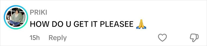 Social media comment asking how to get it, reflecting reactions to woman challenging beauty stereotypes stache.