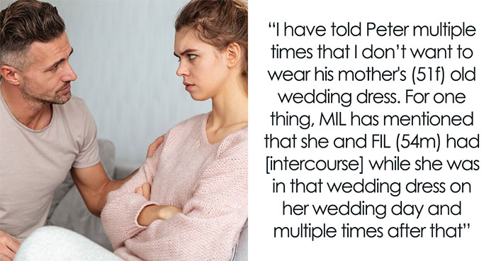 Bride-To-Be Refuses To Wear MIL’s Wedding Dress, Her Fiancé Keeps Nagging Until She Snaps