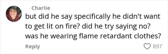 "Not Long Enough": Woman Who Set Male Friend On Fire Over Sexist Joke Gets Handed Her Sentence