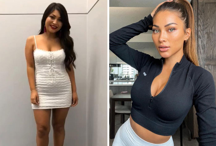 Two women showcasing small appearance changes that made the biggest difference for their confidence and style.