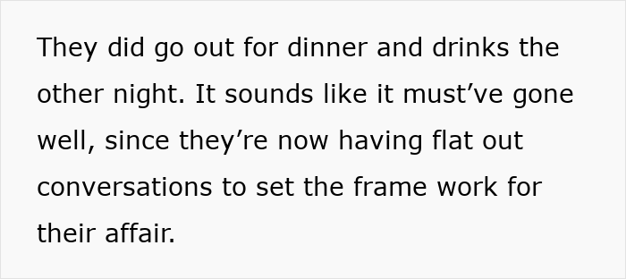 Husband Plans Secret Affair With Younger Coworker, Wife Finds Out Everything