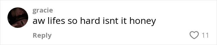 Comment on social media post showing an Aussie influencer expressing frustration about cost of living in the US.