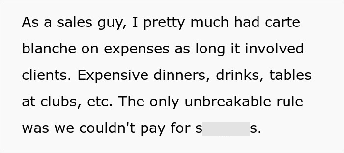 Text excerpt from a man mocking coworker for not having fun in Vegas, leaving escort cards in bag for wife to find. Text excerpt from a man mocking coworker for not having fun in Vegas, leaving escort cards in bag for wife to find.
