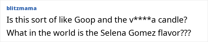 User comment questioning the nature of Selena Gomez flavored Oreo cookie, wondering if it is natural or artificial flavor. User comment questioning the nature of Selena Gomez flavored Oreo cookie, wondering if it is natural or artificial flavor.