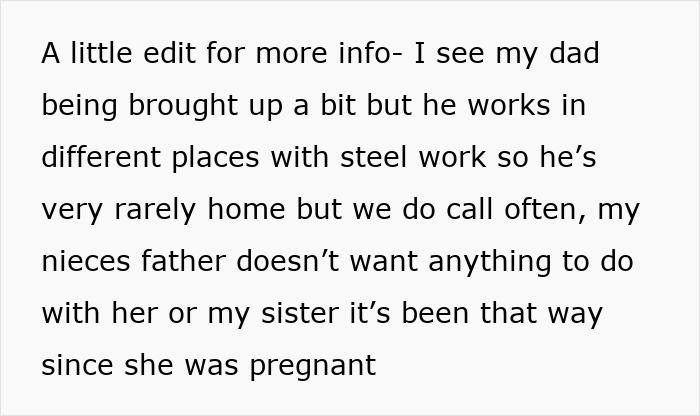 Teen girl becomes paranoid and sleep-deprived after sister leaves infant with her for daily babysitting.