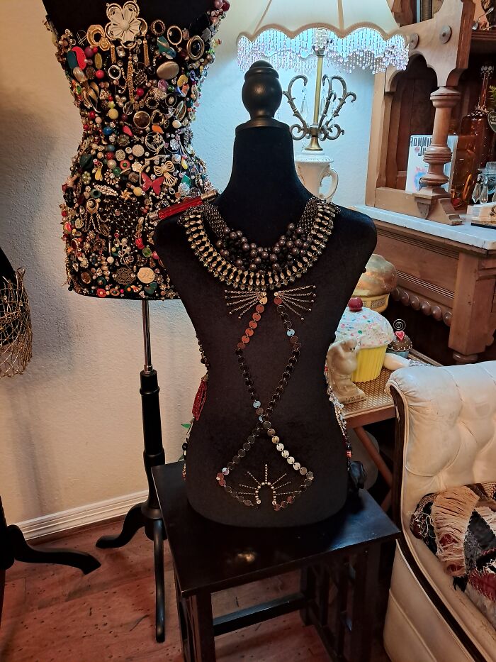 My Dresses That I Created Using Jewelry