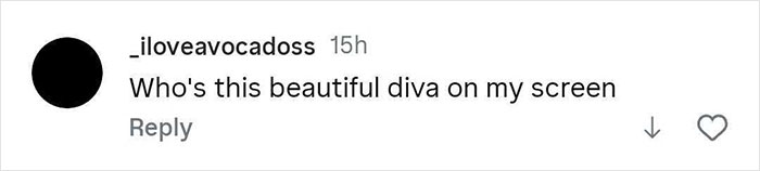 Screenshot of a social media comment praising Chappell Roan after showing off her healthy body online.