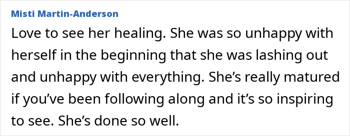 Comment about 1000-lb Sisters star healing and inspiring fans after her shocking transformation and surgery revealed. Comment about 1000-lb Sisters star healing and inspiring fans after her shocking transformation and surgery revealed.