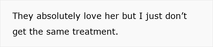 Text on white background stating feelings of exclusion despite love from in-laws in a wife adopting husband's culture situation. Text on white background stating feelings of exclusion despite love from in-laws in a wife adopting husband's culture situation.