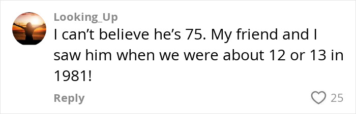 Comment about famous 80s rockstar, 75, surprising fans with a shirtless performance that stunned the internet.