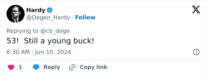 A tweet from user Hardy commenting on Elon Musk&rsquo;s sudden aging after his feud with Donald Trump.