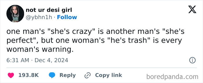 Social media post with a humorous tweet about relationships featured in circle of idiots memes collection.