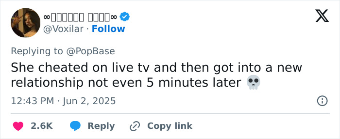 Social media user responding to a tweet about JoJo Siwa facing backlash over orientation comments on Pride Month.