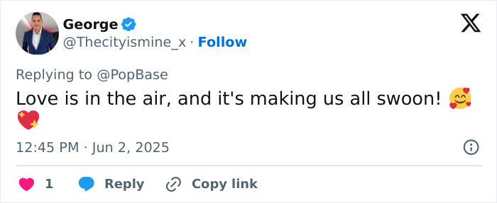 Screenshot of a social media reply reacting to JoJo Siwa&rsquo;s post on orientation during Pride Month backlash.