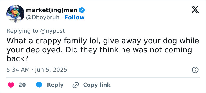 Sailor Returns Home From Service To Discover Family Gave His Dog Away&mdash;Then He Tracks Down The Pup