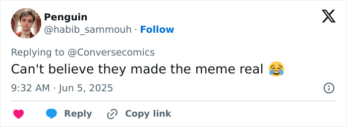 Tweet by user Penguin reacting with disbelief and laughter to a meme about the new Black Panther controversy.